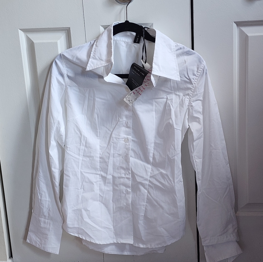 Classic button down blouse